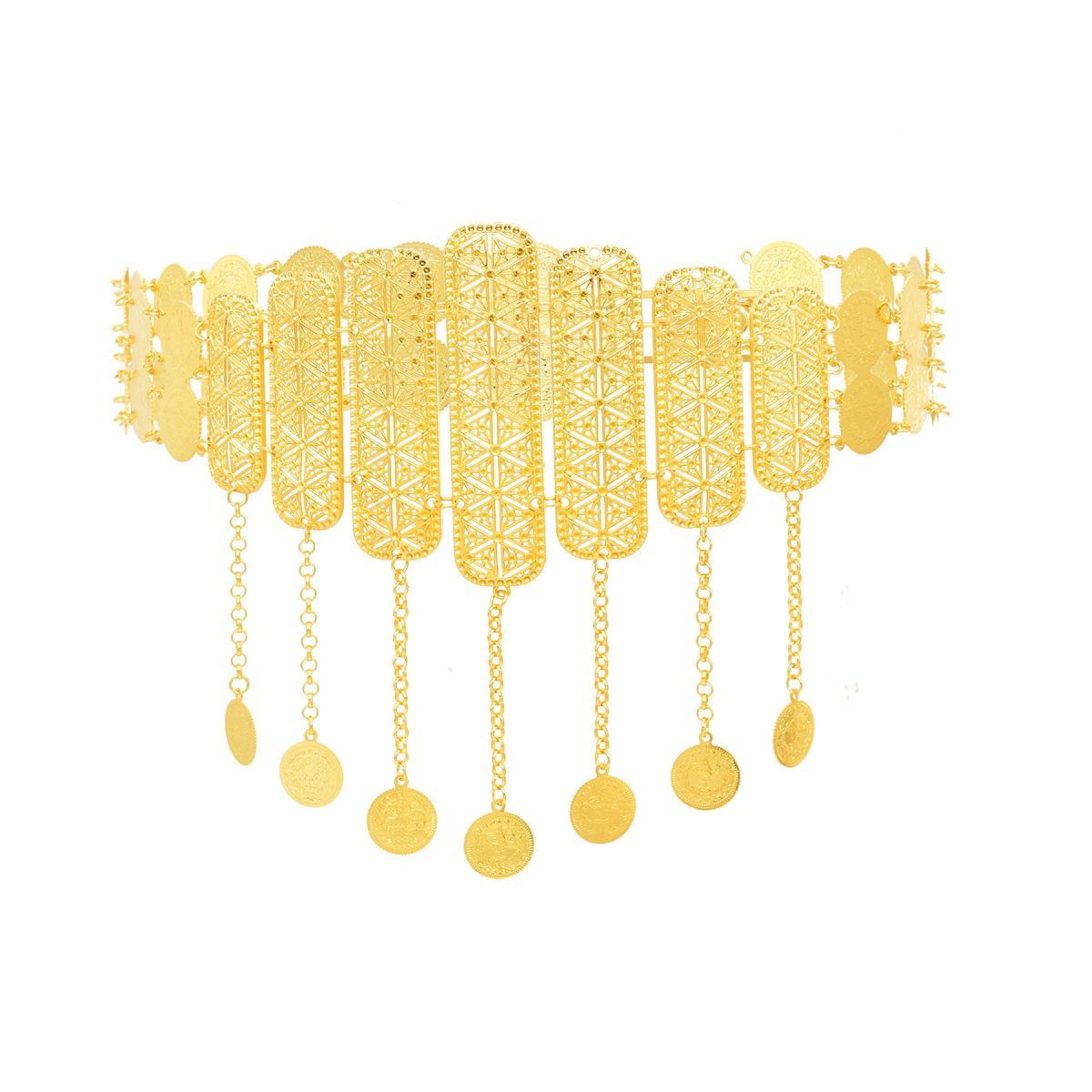 Nuova Cintura Placcata in Oro - Body Jewelry Dubai recensione e prezzo