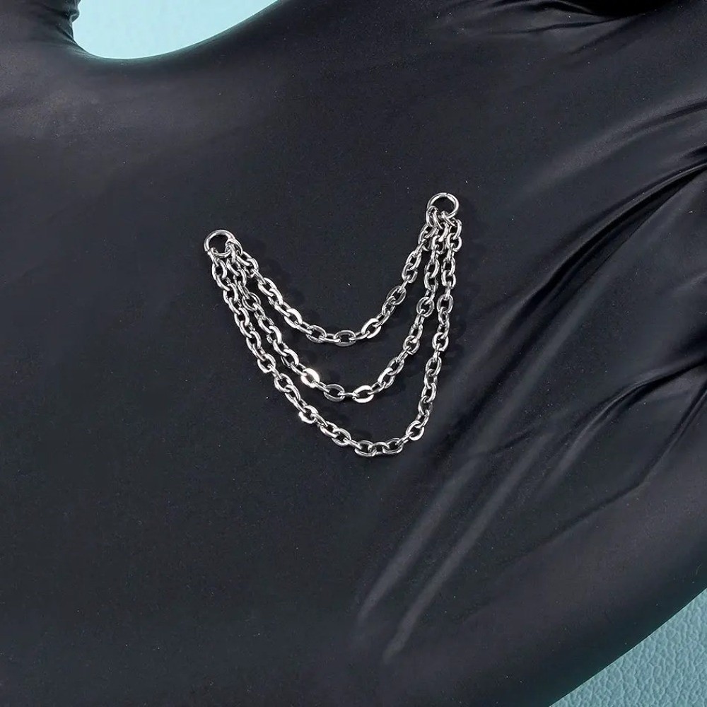 Catena per Naso in Titanio all - Body Jewelry Titanium recensione e prezzo