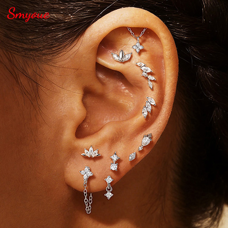 Orecchini a Perno Smyoue in Mo - Body Jewelry Flat Back recensione e prezzo