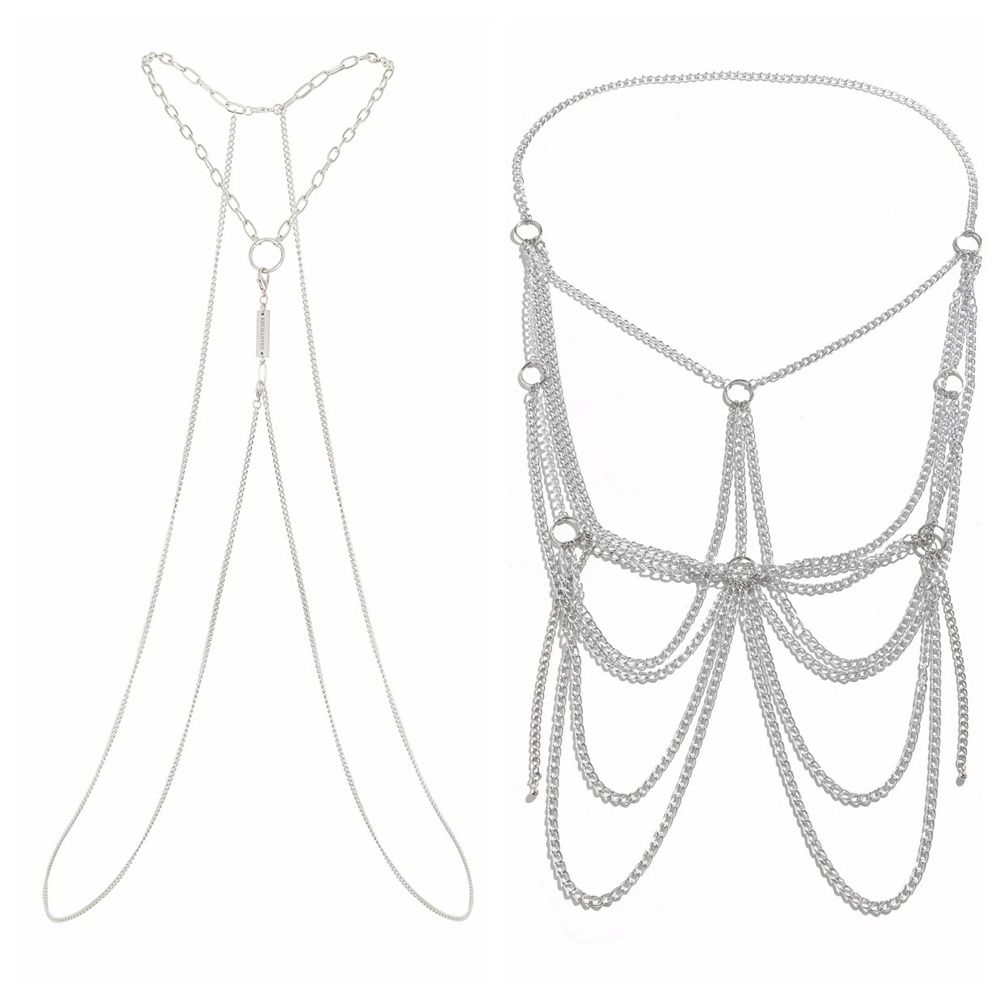 Catena per il petto in allumin - Body Jewelry Materials recensione e prezzo