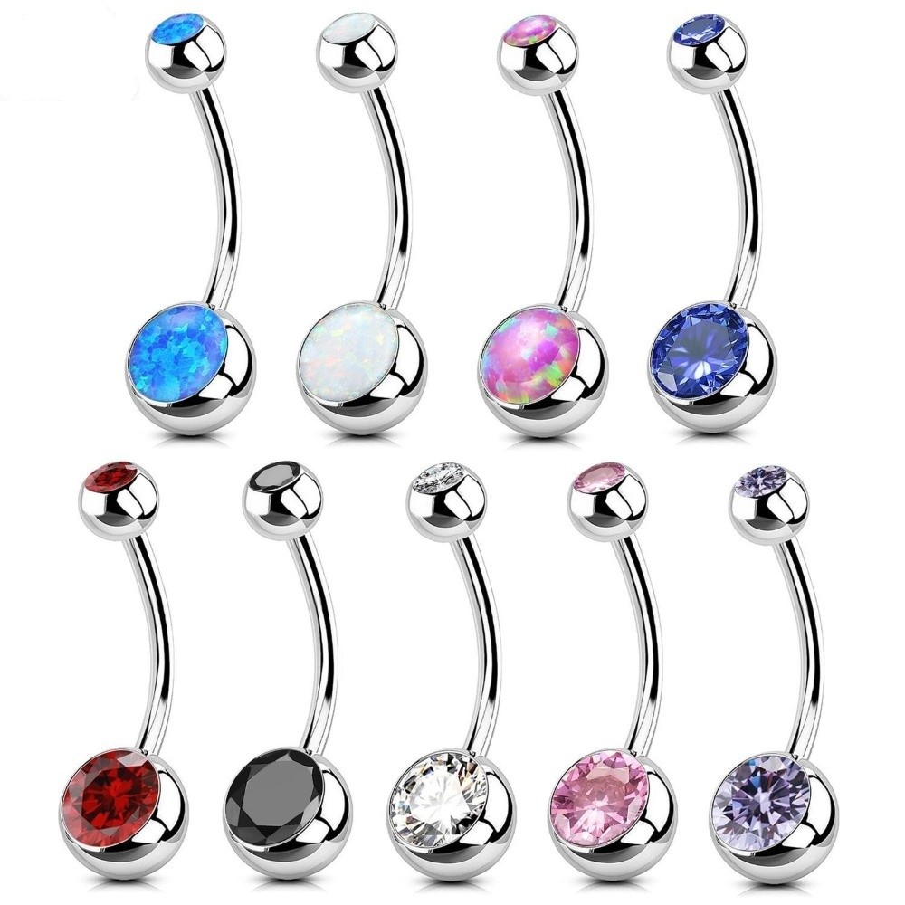 Anelli per ombelico in materia - Body Jewelry Materials recensione e prezzo