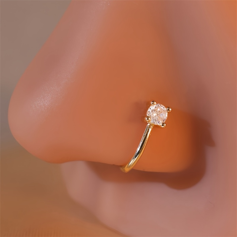 Anello da naso non perforato c - Body Jewelry Materials recensione e prezzo