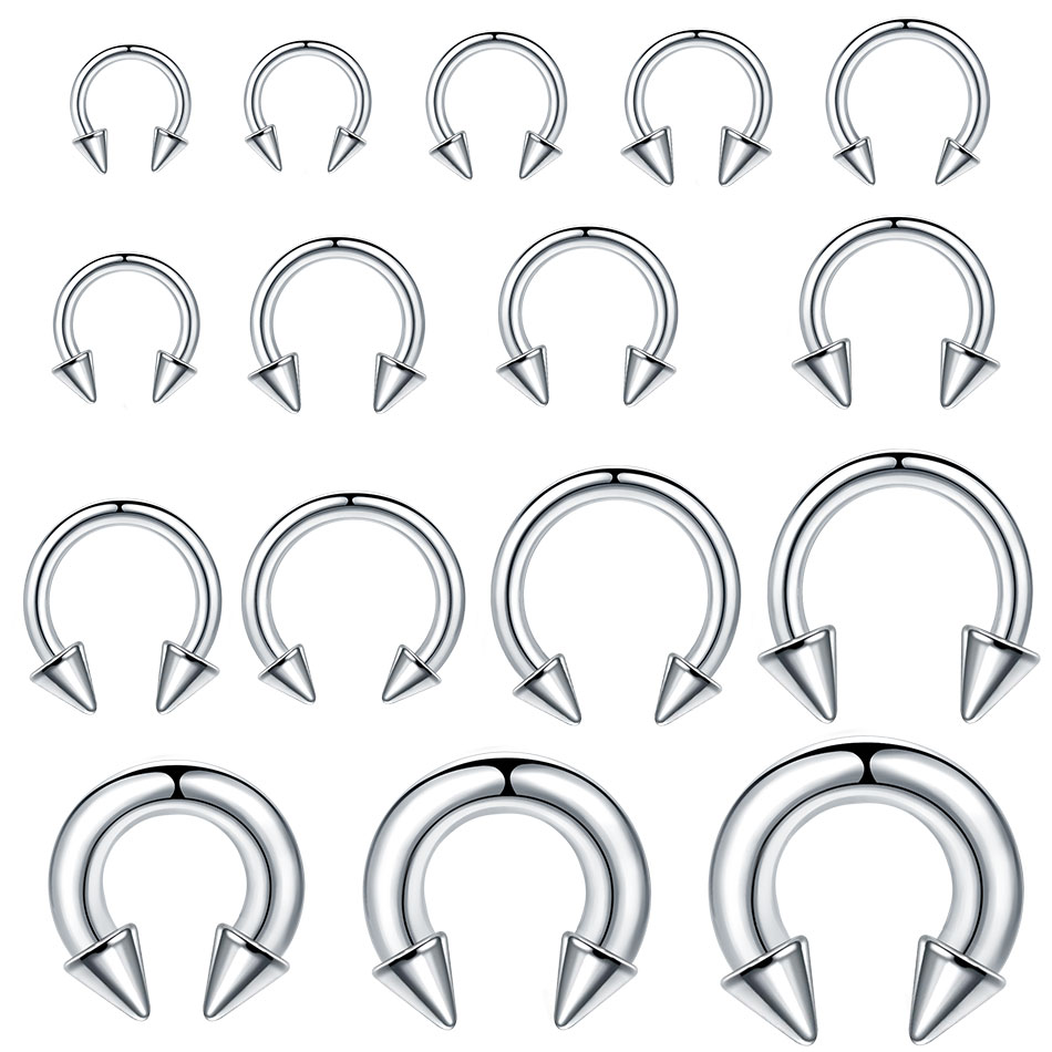 1PC in acciaio inossidabile di - Body Jewelry Ear Gauges recensione e prezzo
