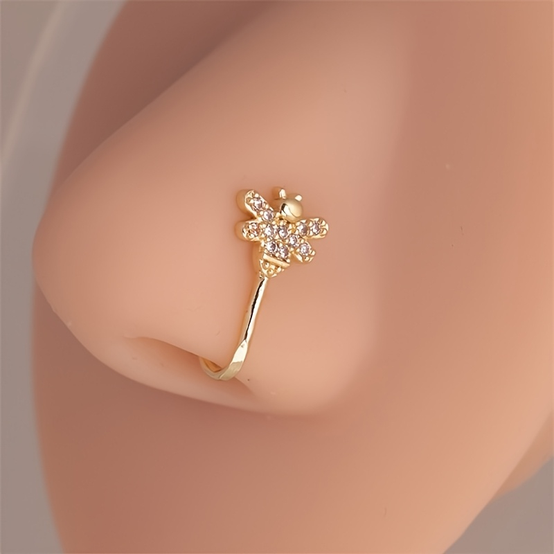 Anello da naso non perforato c - Body Jewelry Flat Back recensione e prezzo