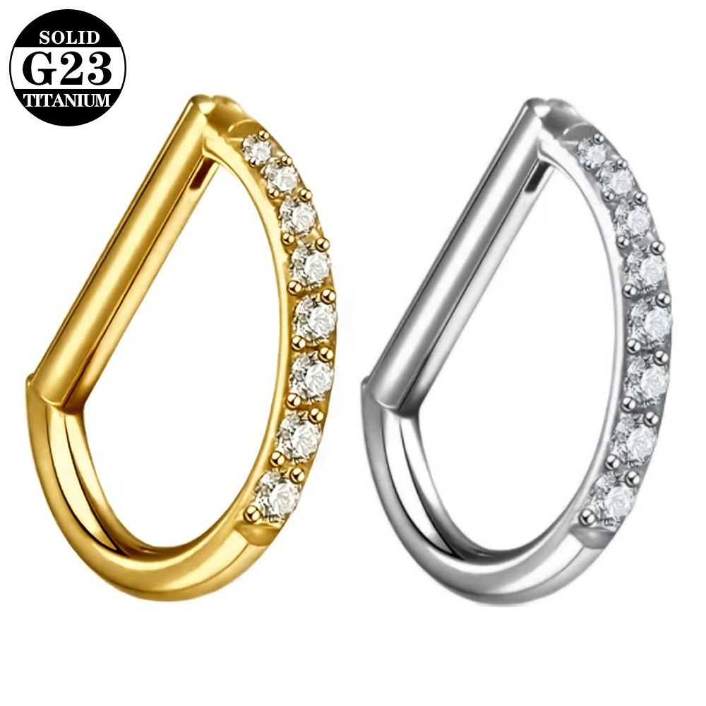 Anello per Septum in Titanio A - Body Jewelry Materials recensione e prezzo