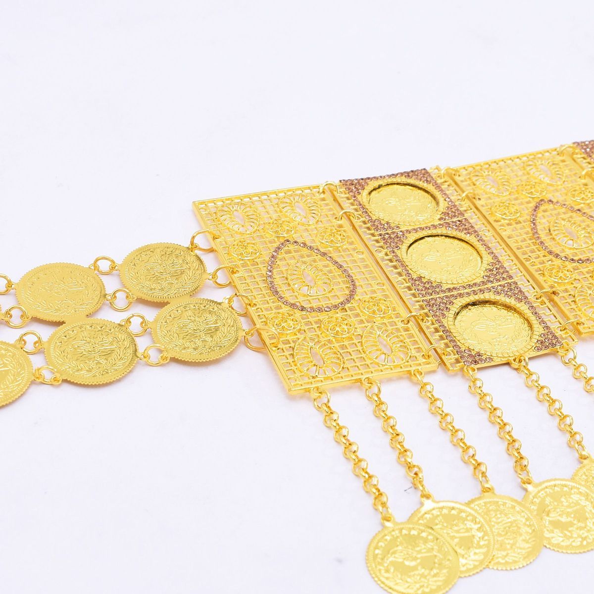 Nuova Cintura Placcata in Oro  - Body Jewelry Dubai recensione e prezzo
