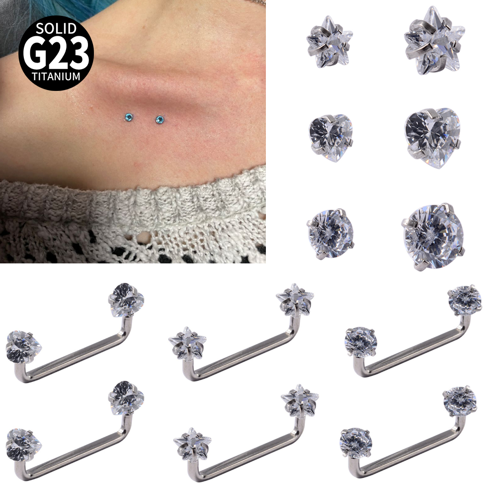 3-1PCS Grado dell'impianto Tit - Body Jewelry Implant Grade recensione e prezzo