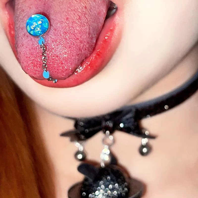1 Pezzo Piercing per Lingua in - Body Jewelry Titanium recensione e prezzo