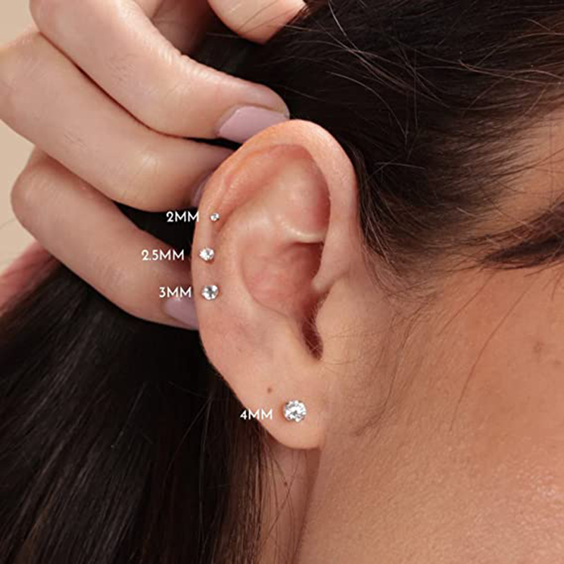 20G Parte Posteriore Piana Sen - Body Jewelry Flat Back recensione e prezzo
