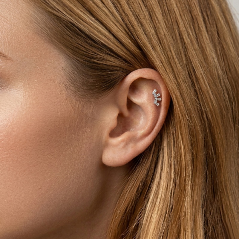 1 Pezzo Gioiello Piercing Heli - Body Jewelry Flat Back recensione e prezzo