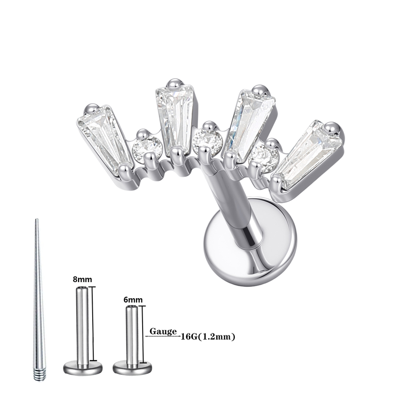 1 Pezzo Gioiello Piercing Heli - Body Jewelry Flat Back recensione e prezzo