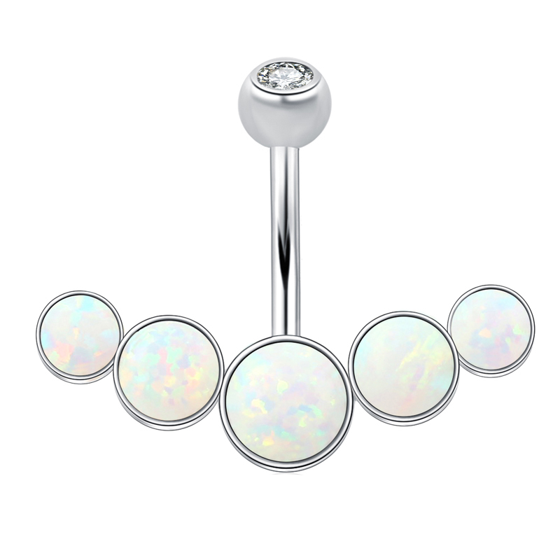 Anello per ombelico in argento - Body Jewelry Materials recensione e prezzo