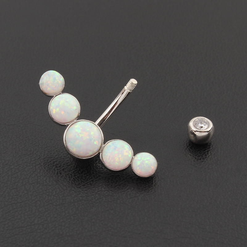 Anello per ombelico in argento - Body Jewelry Materials recensione e prezzo