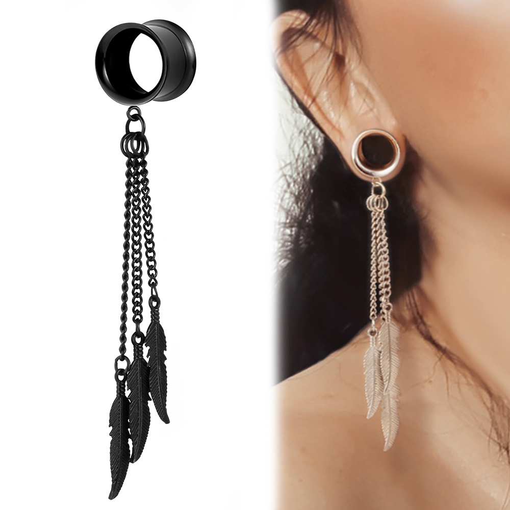 Osborney 2PCS Moda in acciaio  - Body Jewelry Ear Gauges recensione e prezzo