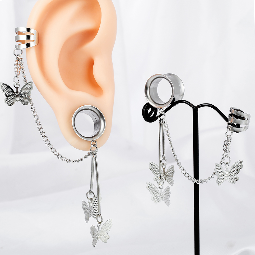 Osborney 2PCS Moda in acciaio  - Body Jewelry Ear Gauges recensione e prezzo