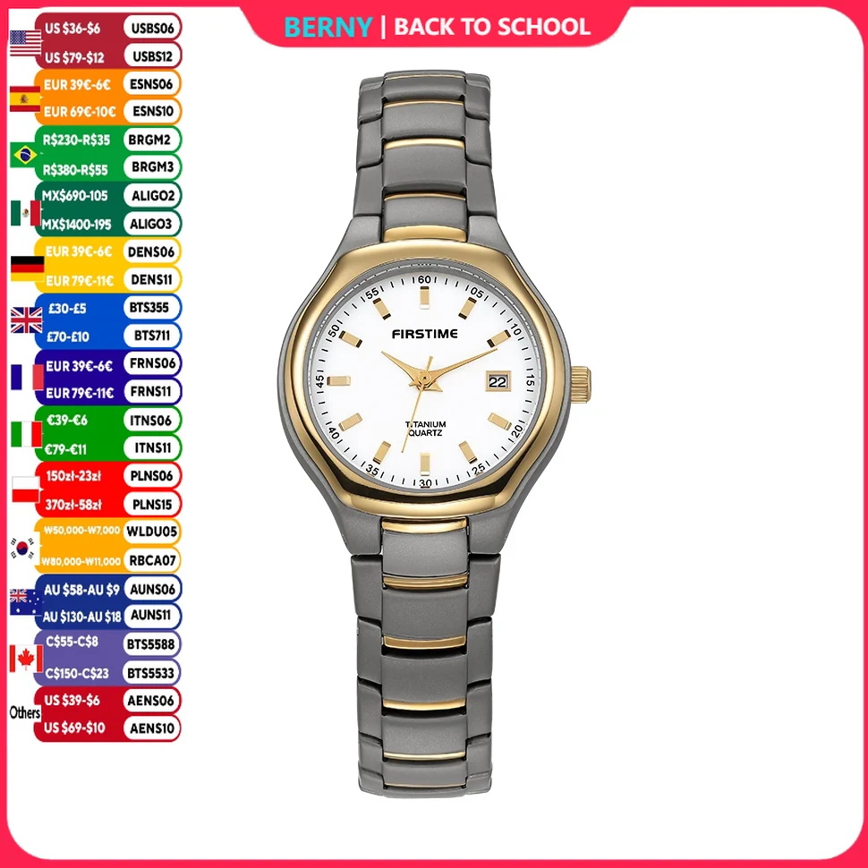 BERNY Orologi da donna Calenda - Body Jewelry Titanium recensione e prezzo