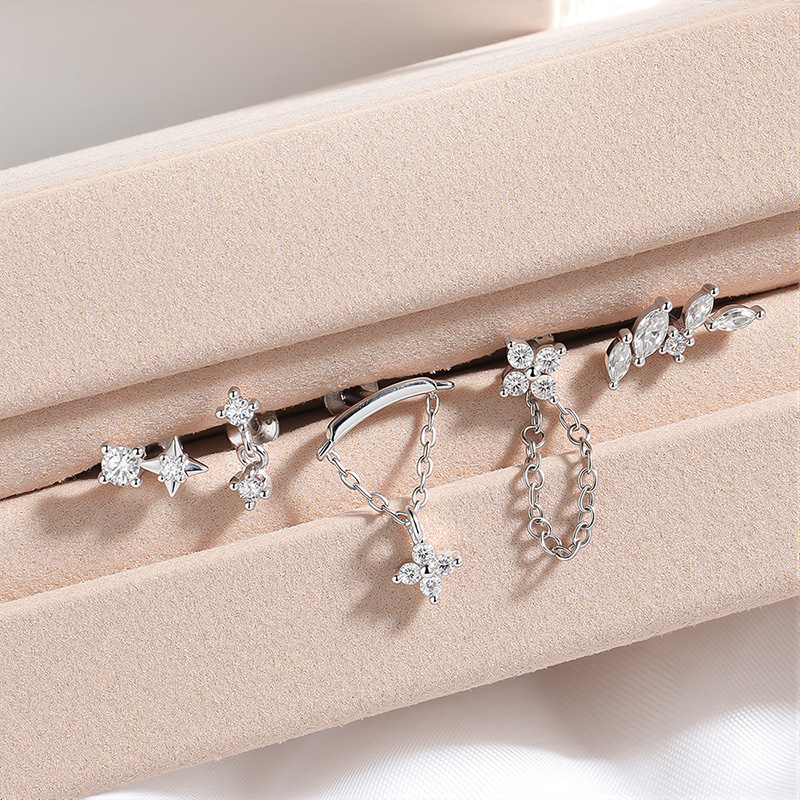 Orecchini a Perno Smyoue in Mo - Body Jewelry Flat Back recensione e prezzo