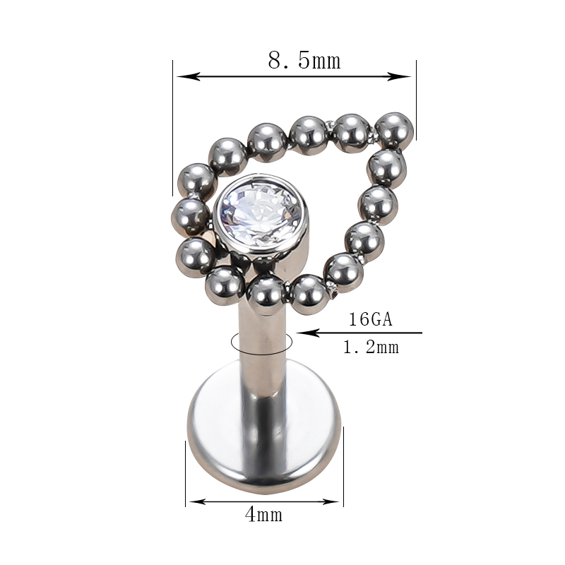 1pc G23 Titanio 16G Saldato Pa - Body Jewelry Amazon recensione e prezzo