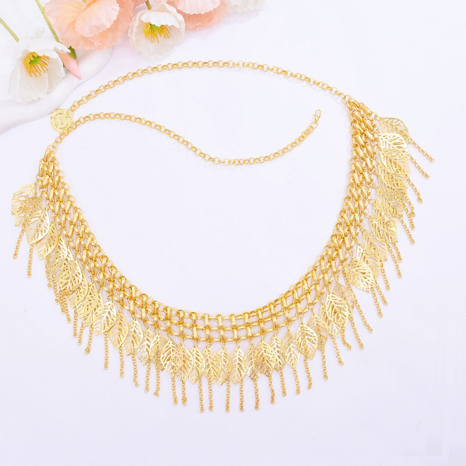Nuova Cintura Placcata in Oro  - Body Jewelry Dubai recensione e prezzo