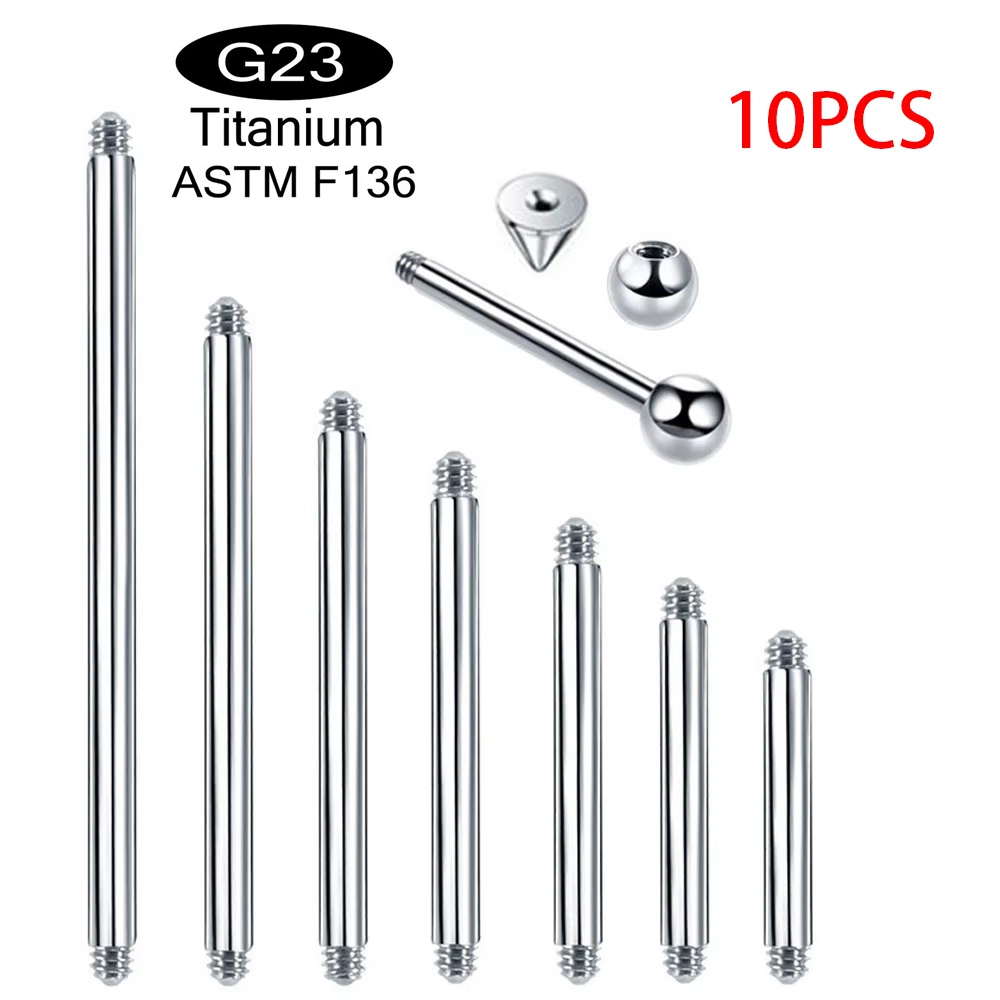 10 pezzi/lotto ASTM F136 Titan - Body Jewelry Implant Grade recensione e prezzo