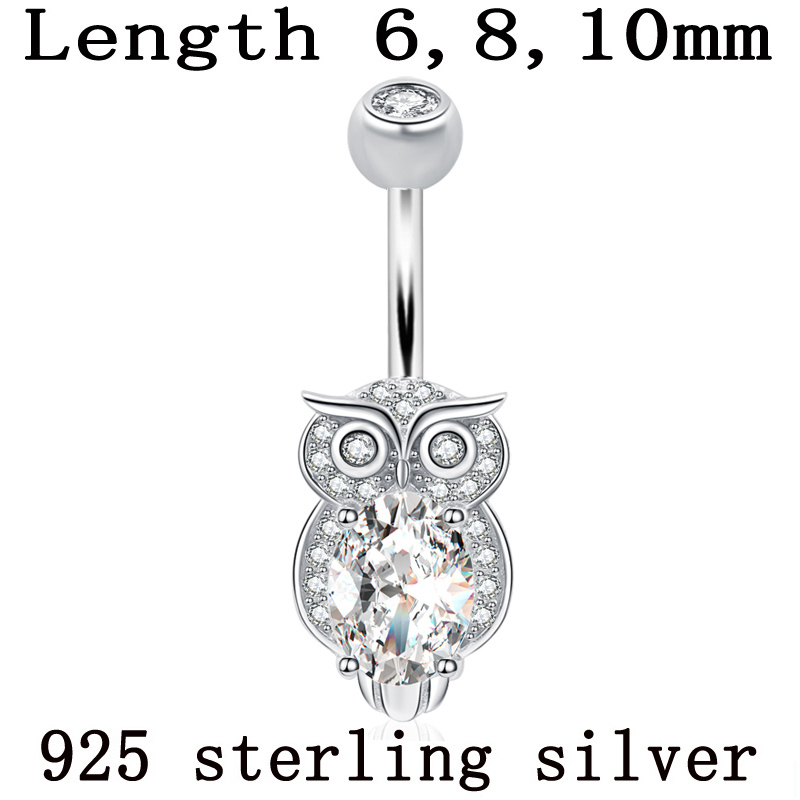 Anello per ombelico vero argen - Body Jewelry Materials recensione e prezzo