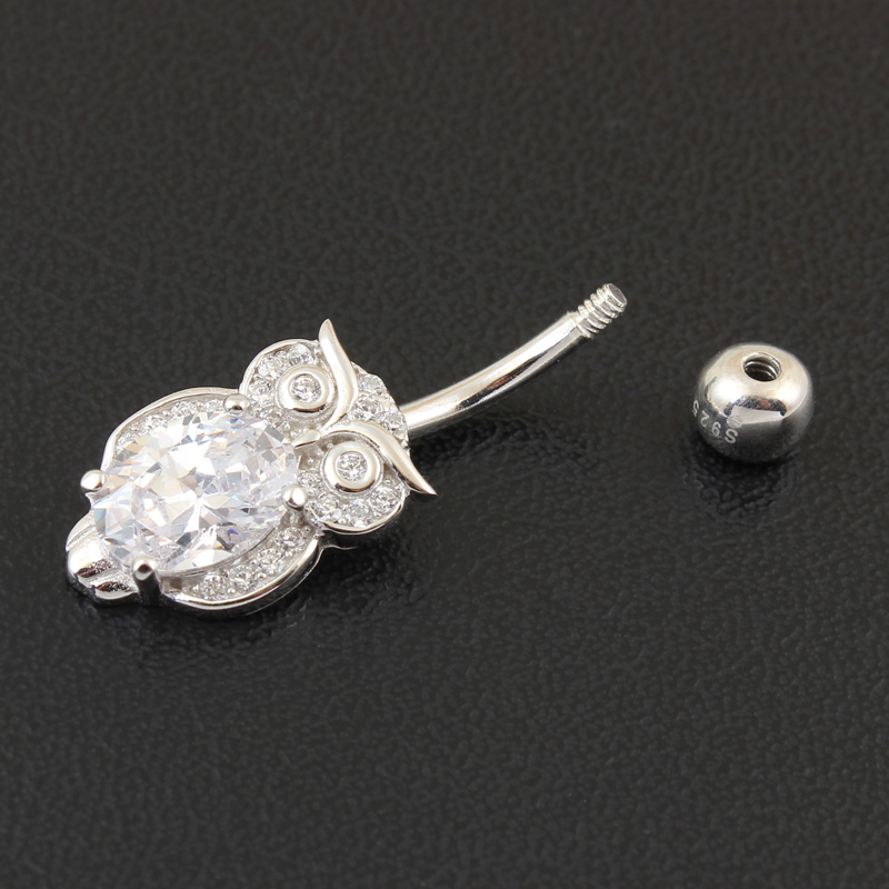 Anello per ombelico vero argen - Body Jewelry Materials recensione e prezzo