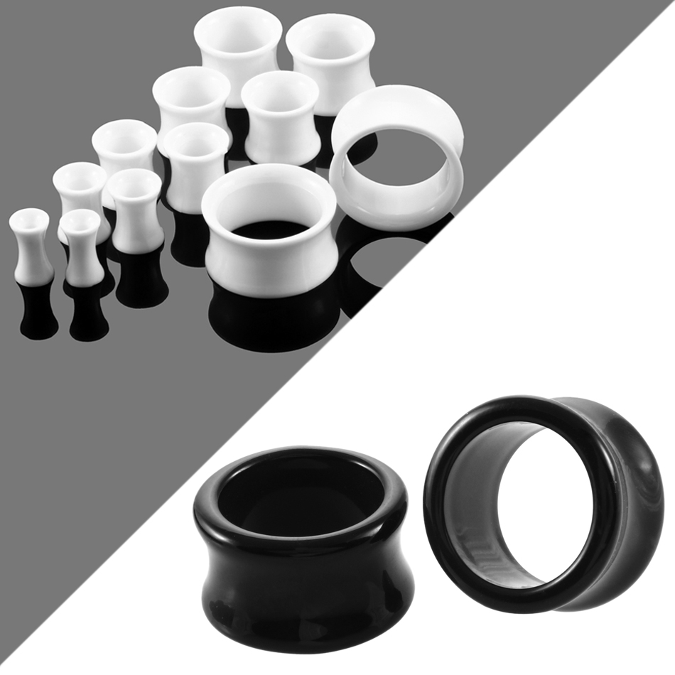 2 pezzi rossi liquidi sangue o - Body Jewelry Ear Gauges recensione e prezzo