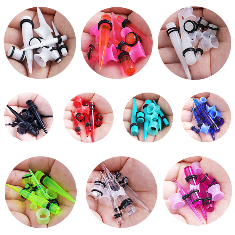 Set di calibri per orecchie co - Body Jewelry Ear Gauges recensione e prezzo
