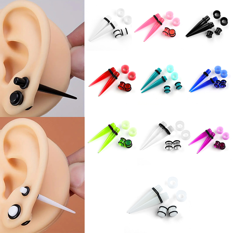 Set di calibri per orecchie co - Body Jewelry Ear Gauges recensione e prezzo