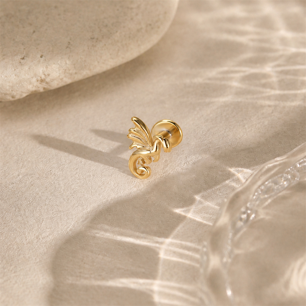 CANNER Orecchini a perno in Ar - Body Jewelry Flat Back recensione e prezzo