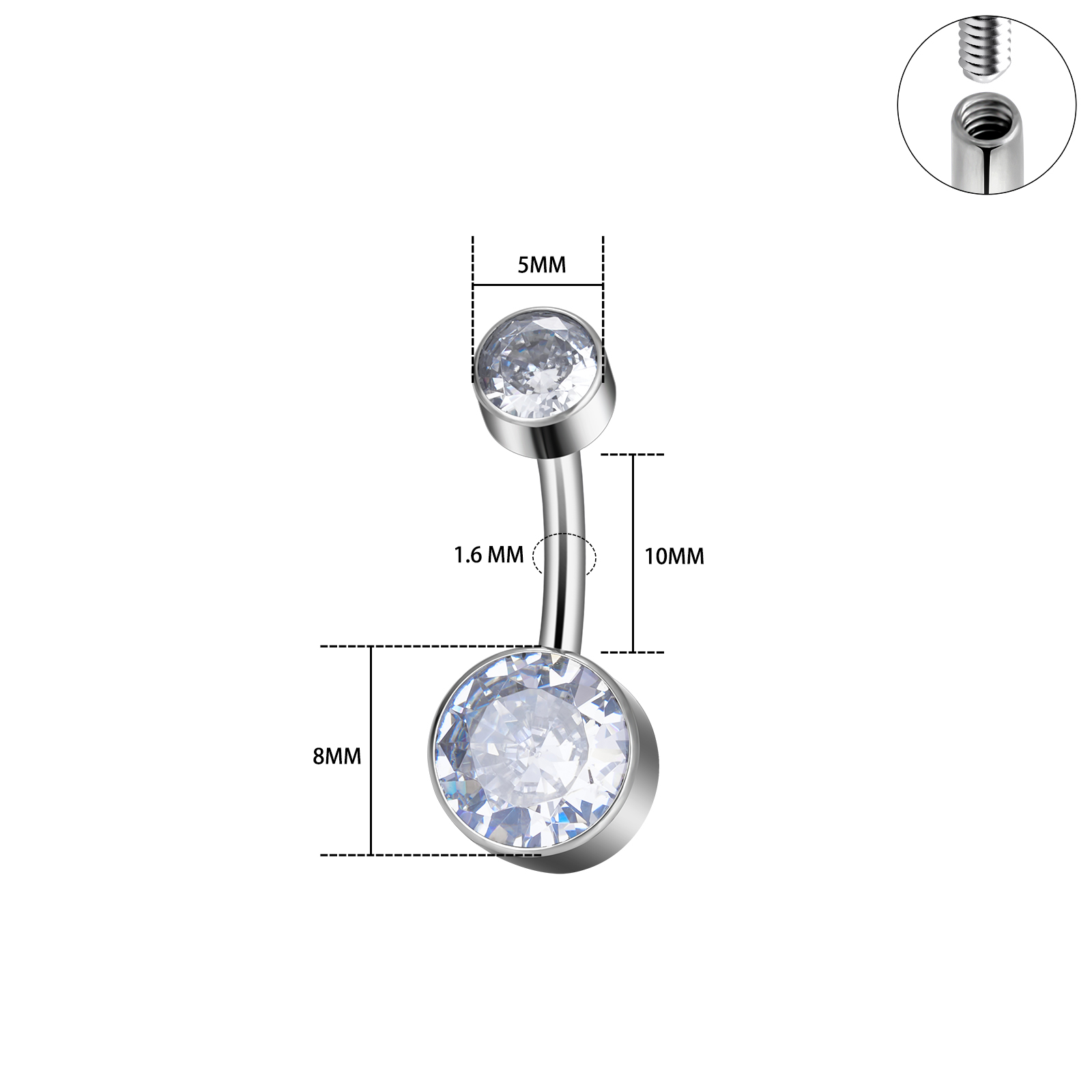 Implant Grade G23 Titanium 14G - Body Jewelry Implant Grade recensione e prezzo