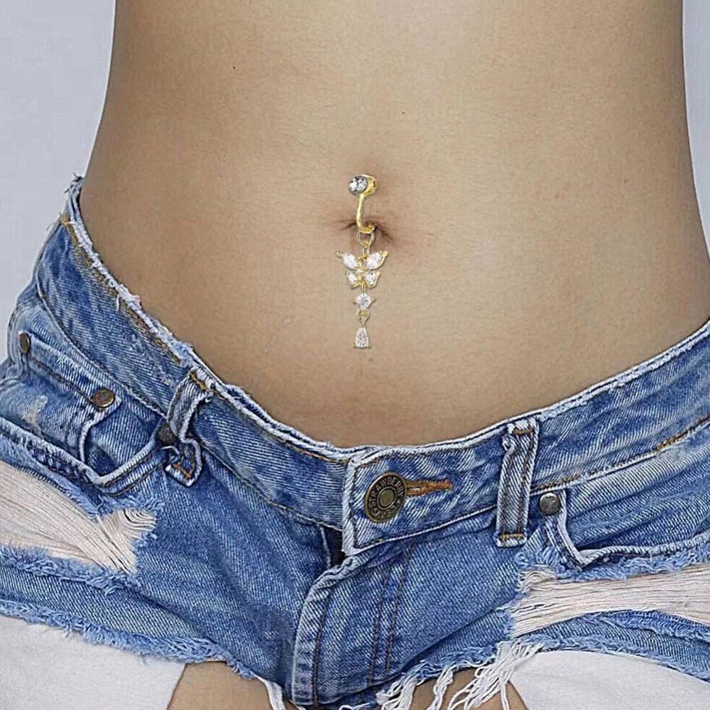 Anello da ombelico finto a cli - Body Jewelry Materials recensione e prezzo