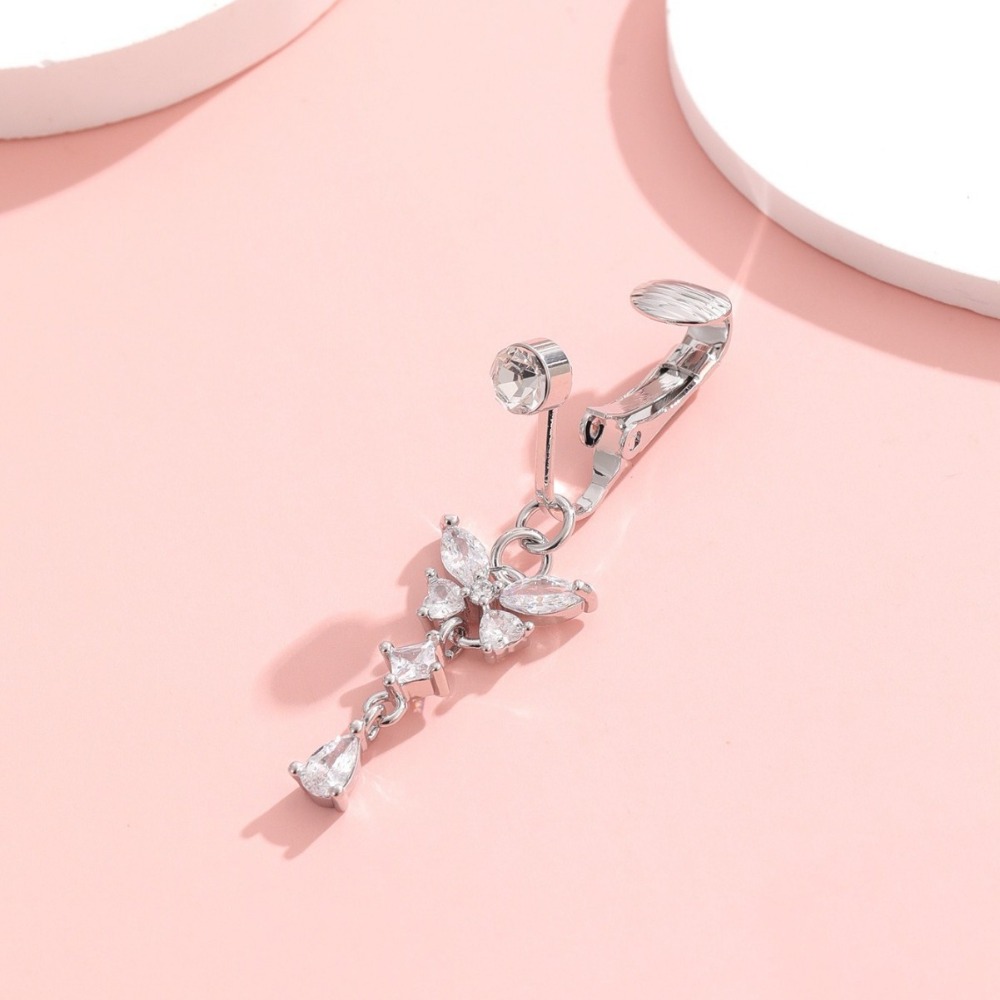 Anello da ombelico finto a cli - Body Jewelry Materials recensione e prezzo