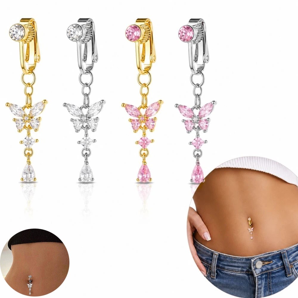 Anello per ombelico finto senz - Body Jewelry Materials recensione e prezzo