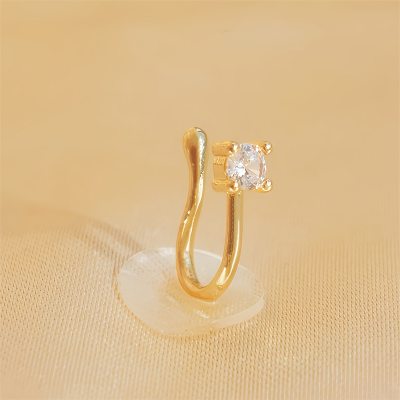 Anello da naso non perforato c - Body Jewelry Materials recensione e prezzo