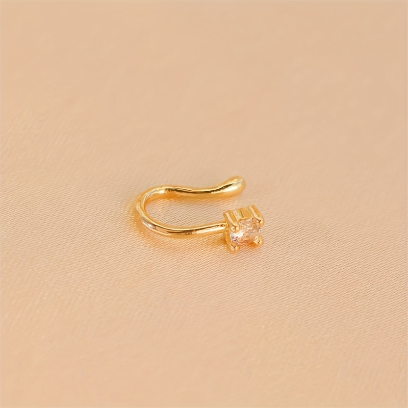 Anello da naso non perforato c - Body Jewelry Materials recensione e prezzo