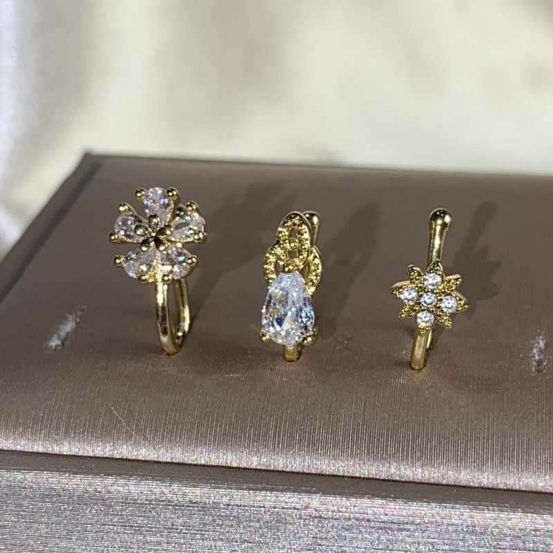 Set di 3 clip per naso in stil - Body Jewelry Materials recensione e prezzo