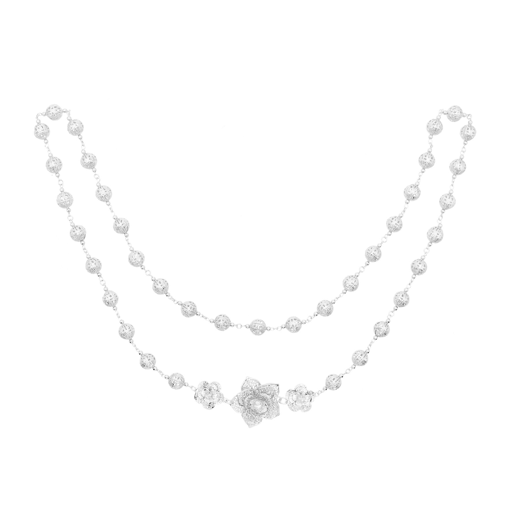 120 cm dorato argentato palla  - Body Jewelry Dubai recensione e prezzo