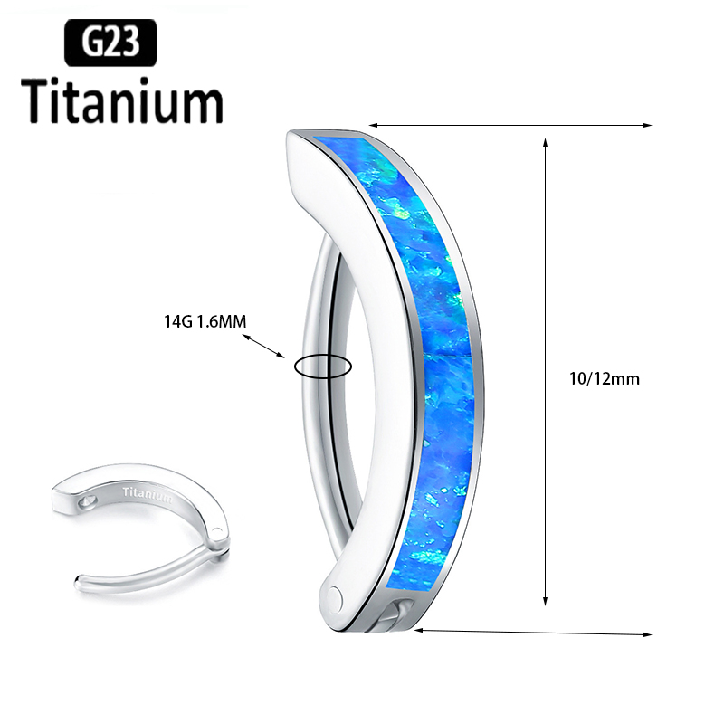 1PC 14G Grado Impianto G23 Tit - Body Jewelry Implant Grade recensione e prezzo