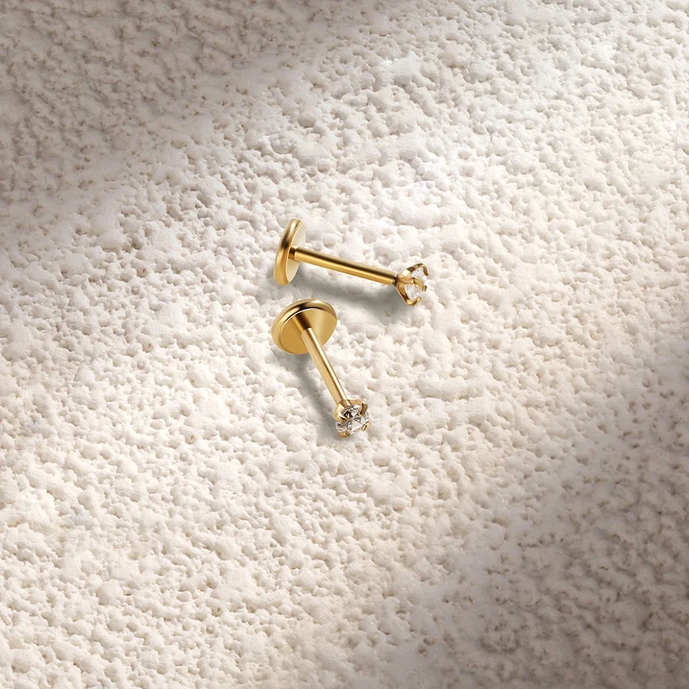 2/8PCS Acciaio inossidabile Ee - Body Jewelry Flat Back recensione e prezzo