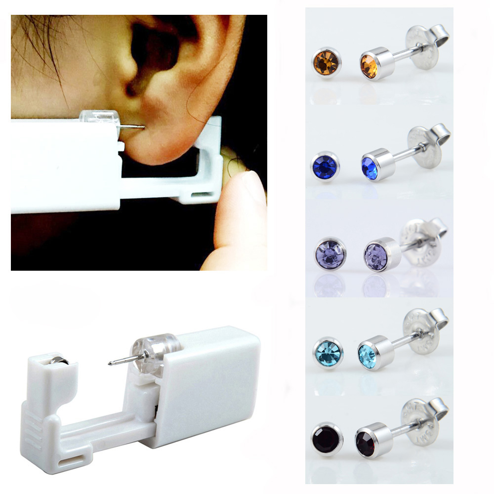 24 pz/scatola No Pain Ear Pier - Body Jewelry Display Case recensione e prezzo