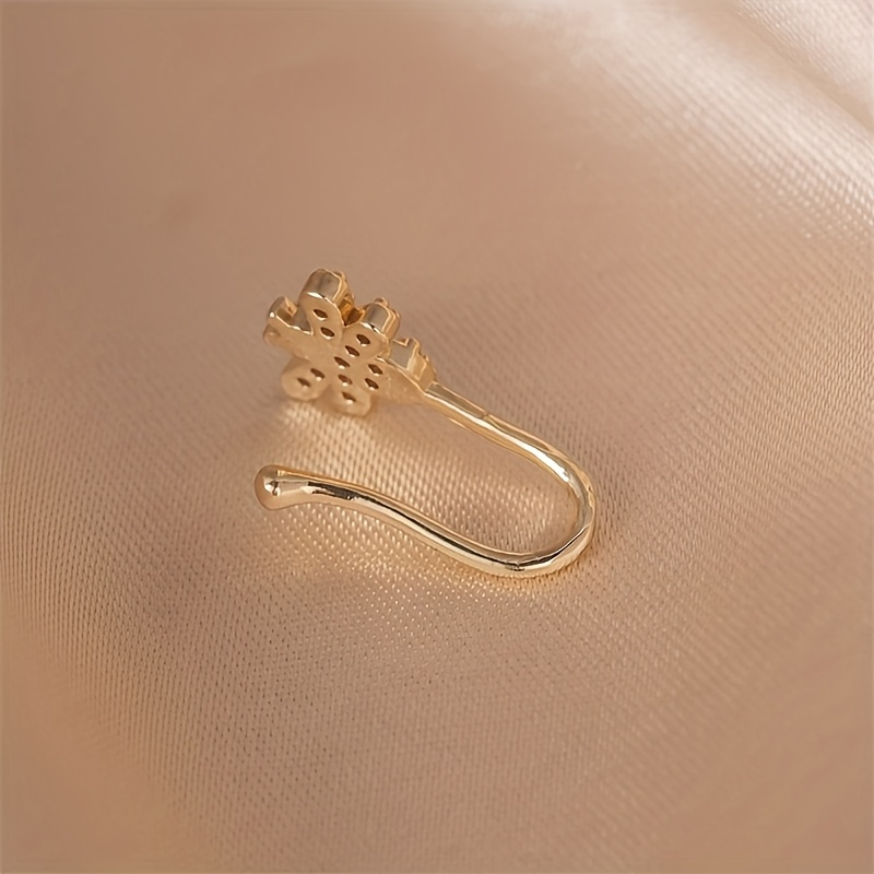 Anello da naso non perforato c - Body Jewelry Materials recensione e prezzo