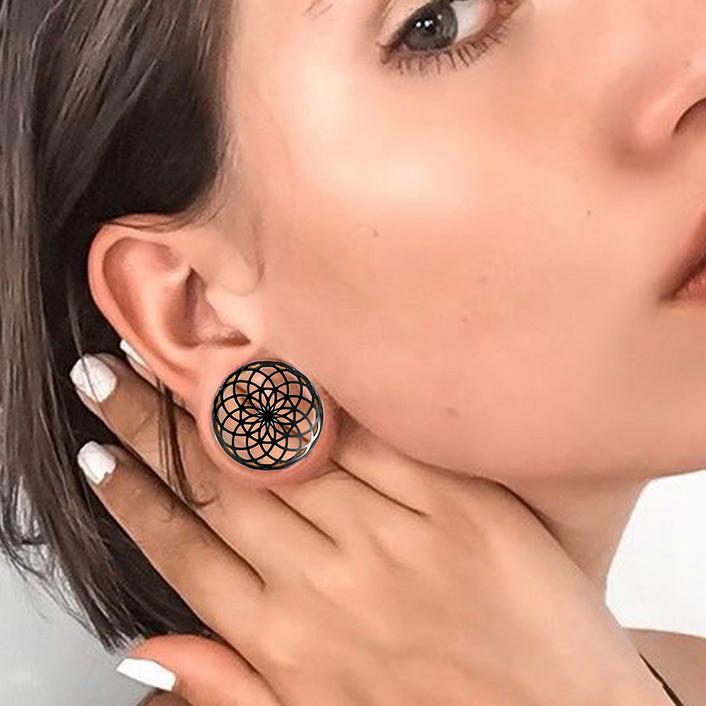 Vankula 2PCS Acciaio inossidab - Body Jewelry Ear Gauges recensione e prezzo